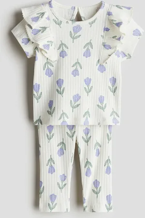 H&M 2-piece printed cotton set