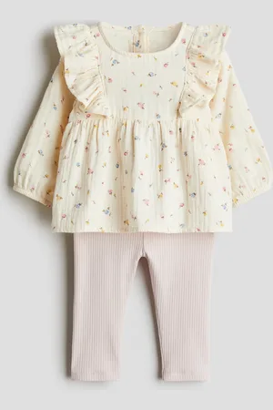 H&M 2-piece blouse and leggings set