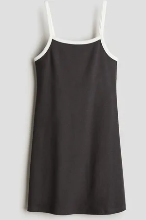 H&M Cotton jersey strappy dress