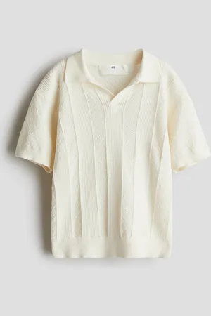 H&M Knitted polo shirt