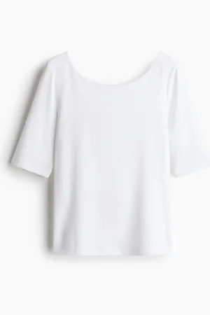 H&M Ballerina-neckline top