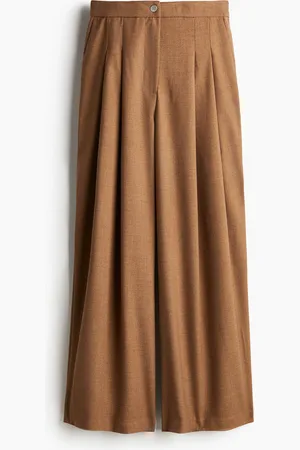 H&M Pleat-front twill trousers
