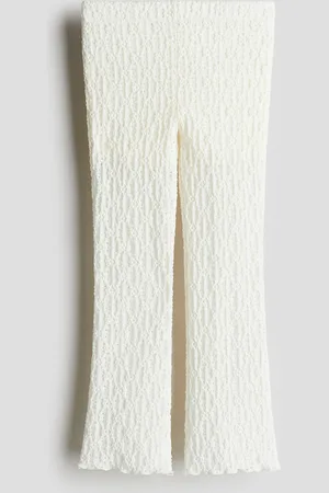 H&M Textured jersey trousers