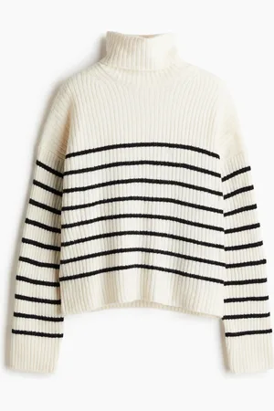 H&M Oversized polo-neck jumper