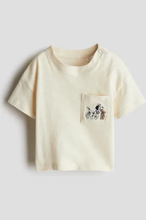 H&M Patch-pocket cotton T-shirt
