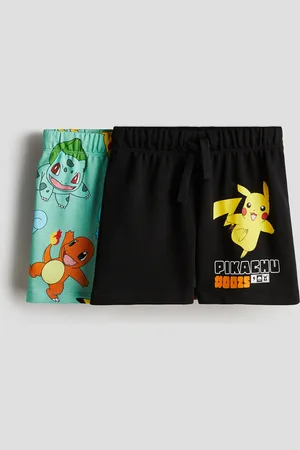 H&M 2-pack printed sweatshorts