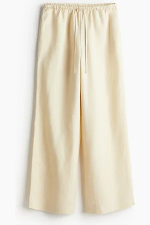 H&M Linen-blend trousers