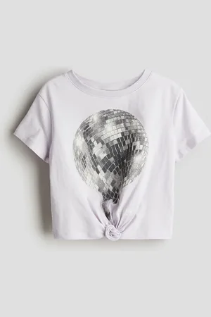 H&M Knot-detail T-shirt
