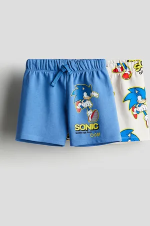 H&M 2-pack printed sweatshorts
