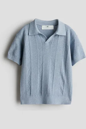 H&M Knitted polo shirt