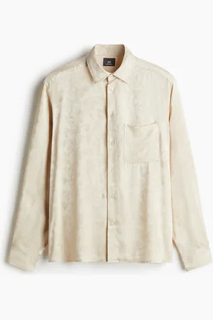H&M Regular Fit Satin shirt