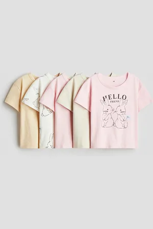 H&M 5-pack cotton T-shirts
