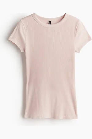H&M Ribbed T-shirt