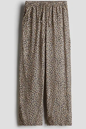 H&M Textured pull-on trousers