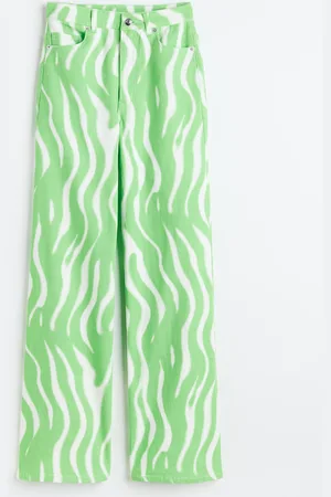 H&M Wide twill trousers