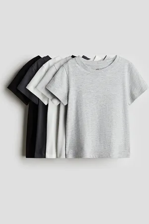 H&M 5-pack cotton T-shirts
