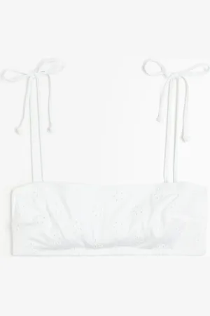 H&M Un-padded bandeau bikini top