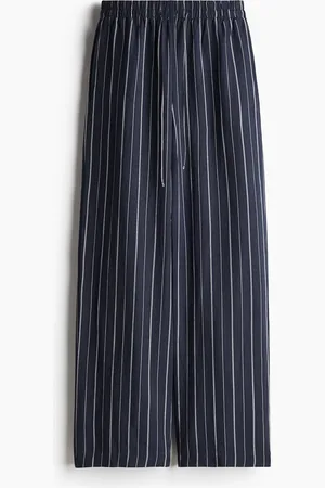 H&M Linen-blend trousers