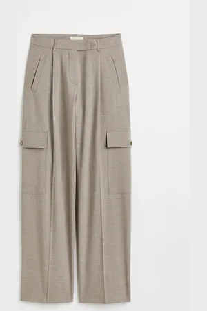 H&M Straight cargo trousers