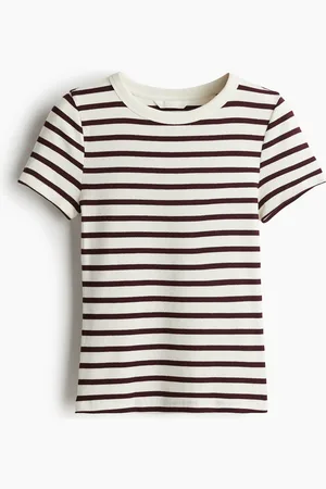 H&M Ribbed T-shirt