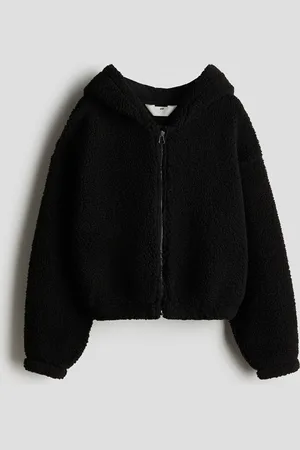 H&M Teddy zip-through hoodie