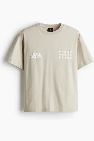 H&M Loose Fit Printed T-shirt