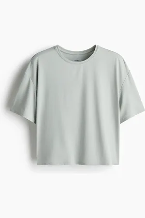H&M Boxy-style sports top with DryMove™