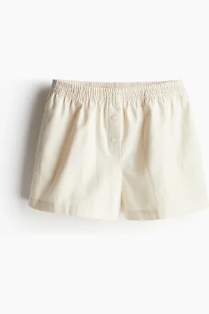 H&M Nepped twill shorts
