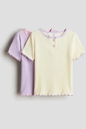 H&M 2-pack cotton jersey tops