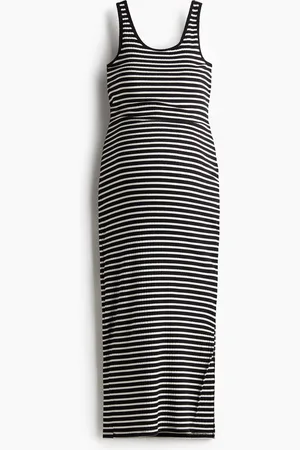 H&M MAMA Fine-knit dress