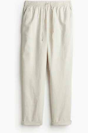 H&M Linen-blend joggers
