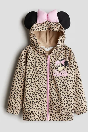 H&M Printed zip-through hoodie