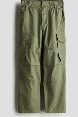H&M Cotton canvas parachute trousers