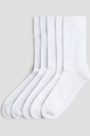 H&M 5-pack ribbed socks