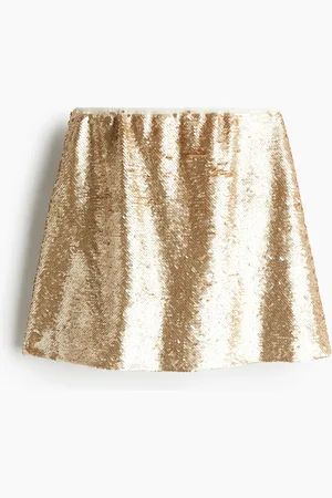 H&M Sequined mini skirt