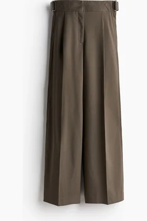 H&M Wide twill trousers