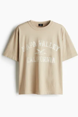H&M Loose Fit Printed T-shirt