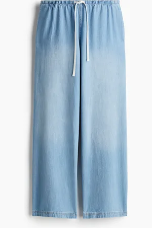 H&M Denim drawstring trousers