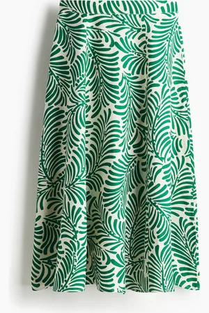 H&M Linen-blend skirt