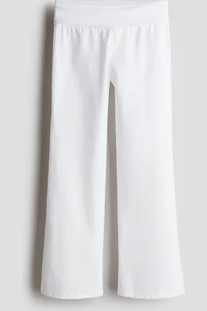 H&M Linen-blend yoga-style trousers