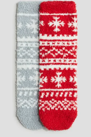 H&M 2-pack chenille socks