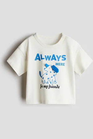 H&M Printed cotton T-shirt