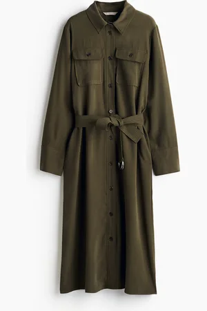 H&M Belted shirt dress