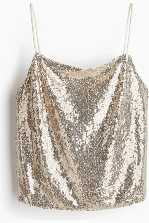 H&M Strappy jersey top