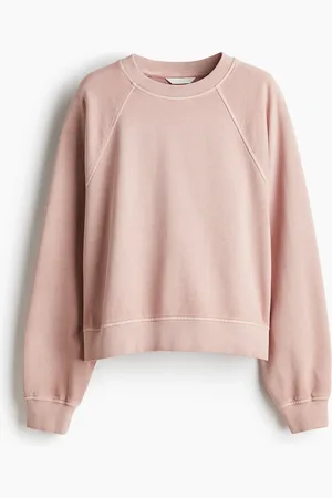 H&M Washed cotton sweatshirt