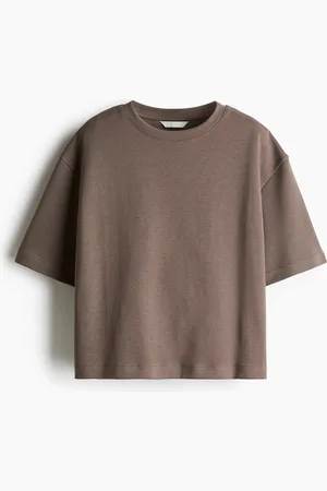 H&M Boxy interlock T-shirt