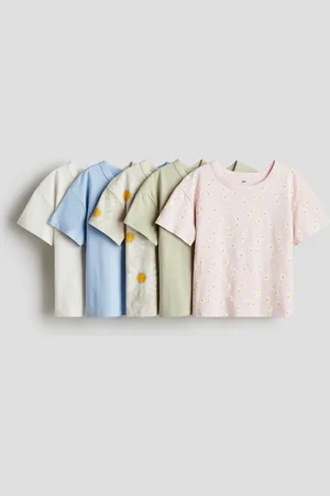 H&M 5-pack cotton T-shirts