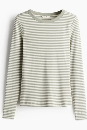H&M Ribbed jersey top