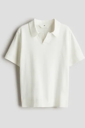 H&M Fine-knit polo shirt