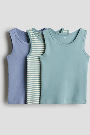 H&M 3-pack cotton vest tops